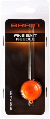 Игла Brain Fine Bait Needle dia.0.9mm, 80mm orange