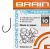 Одинарный крючок Brain Feeder B4010 #10 (20 шт/уп) ц:black nickel