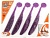 Силикон Reins S-Cape Shad 4.8'' 428 Purple Dynamite