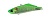 Воблер DUO Bay Ruf Tide Vib 60 60mm 9.6g CPA3512 Inakko Lime Chart