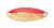 Блесна ValkeIN Ice Fake 2.6g Red/Gold