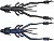 Силикон Reins Ring Shrimp 4'' B11 Blue Belly