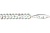 Силикон Major Craft Aji-Do Worm Candoll 2'' #005 Clear Lame Mashimashi (GLOW)