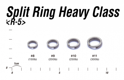 Кольца заводные Decoy Split Ring Heavy Class 10