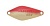 Блесна ValkeIN Hi Burst 1.8g Red/Gold