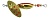 Блесна DUO Spearhead Ryuki Spinner 3.5g Red Gold