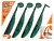 Силикон Reins S-Cape Shad 4.8'' 467 Mokkori Green