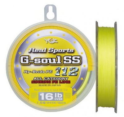 Шнур YGK G-Soul SS112 150m #1.5/16lb