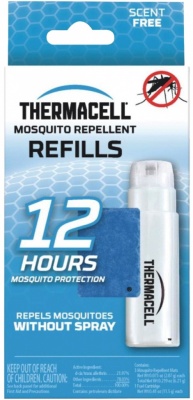 Сменный набор картридж и 3 пластины Thermacell R-1 Mosquito Repellent Refills 12 часов