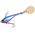 Тейл-спиннер Major Craft Jigpara Spin 3.0g #004 Blue Pink