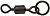 Вертлжок с кольцом Prologic LM Swivel With Ring #12 15pcs