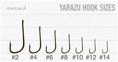 Одинарный крючок Metsui Yarazu #12